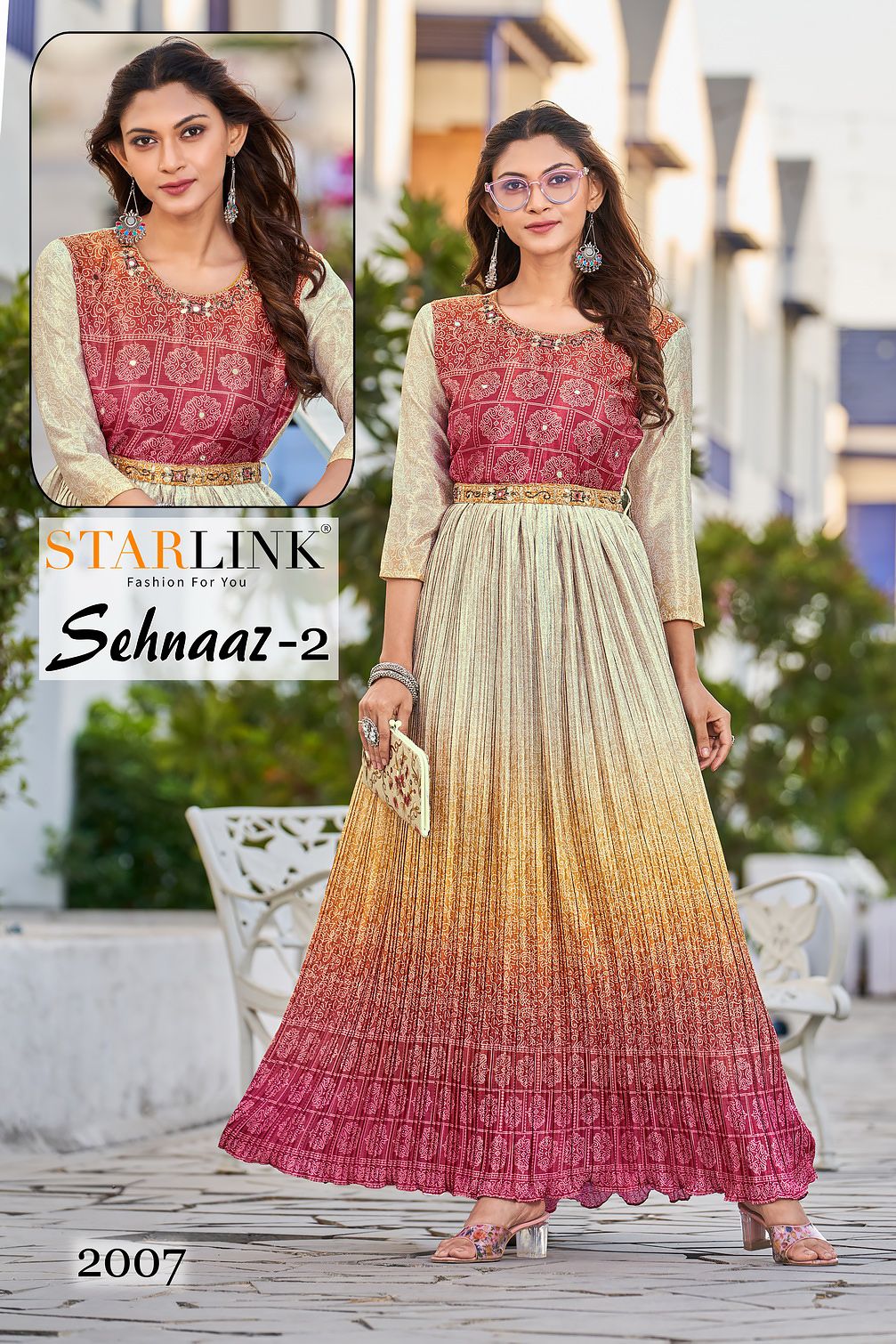 Starlink Sehnaaz 2 Heavy Festive Wear Wholesale Gown Catalog